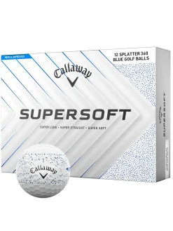 Callaway New Golf Balls|Supersoft Splatter 2025 Golf Balls