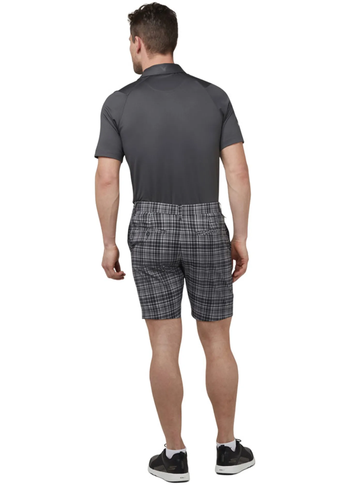 Callaway Shirts|SwingTech Solid Polo - Asphalt