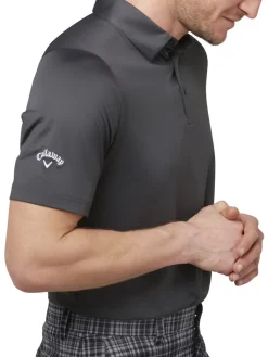 Callaway Shirts|SwingTech Solid Polo - Asphalt