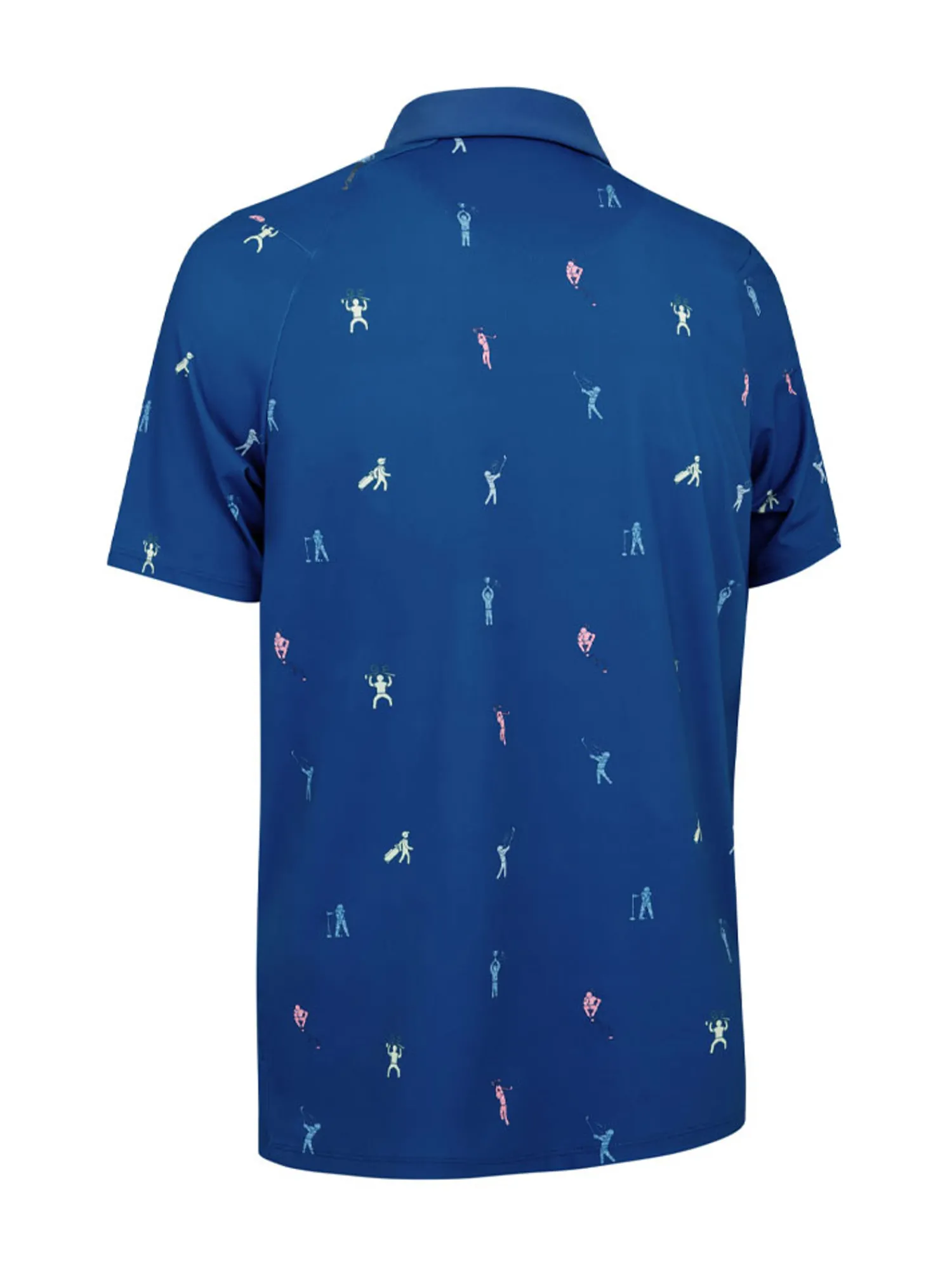 Callaway Shirts|Time Lapse Polo - Galaxy Blue