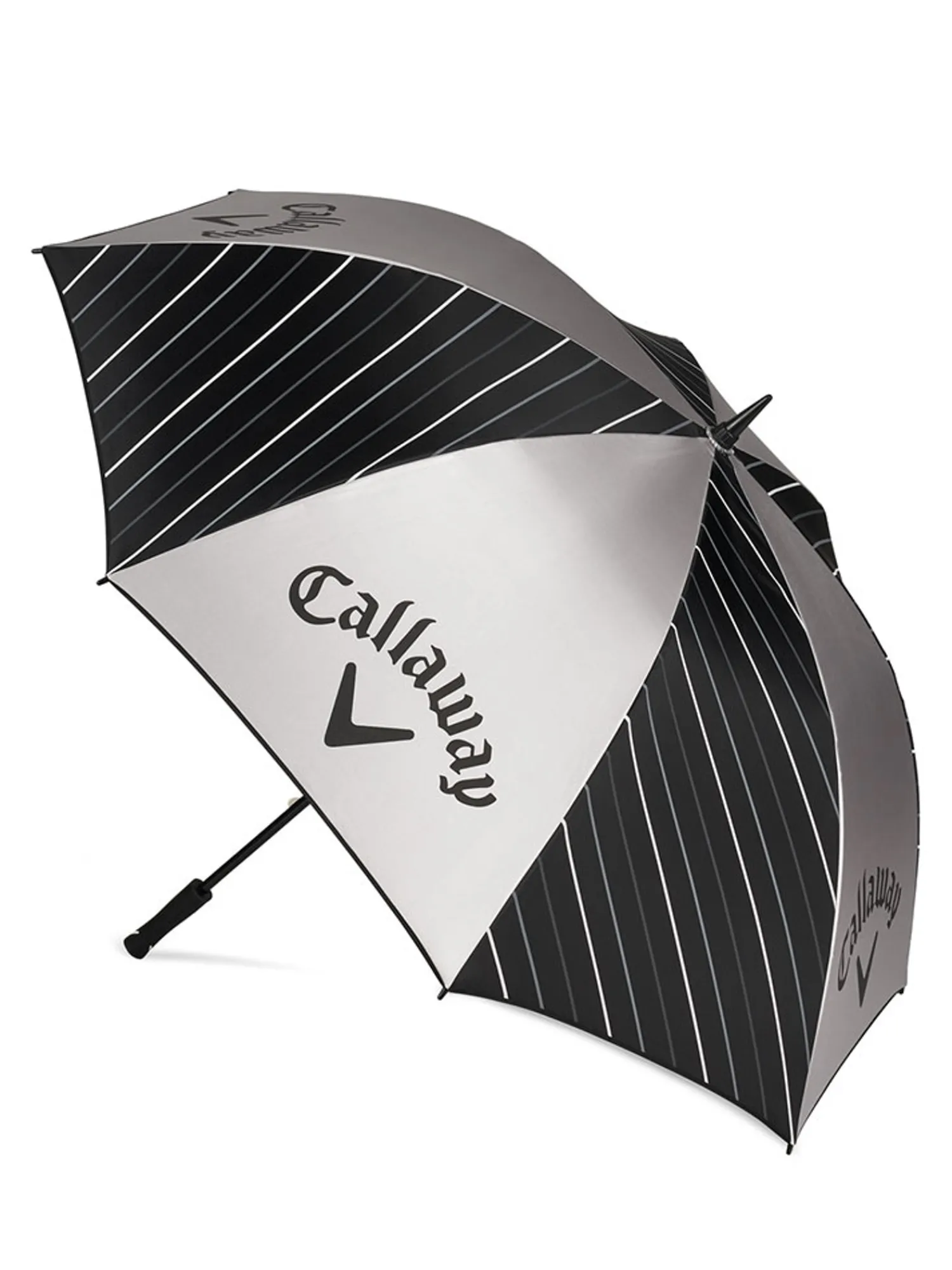 Callaway Umbrellas|UV Umbrella - Black/Silver/White