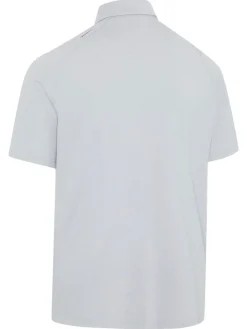 Callaway Shirts|Ventilated Classic Jacquard Golf Polo - Grey Dawn