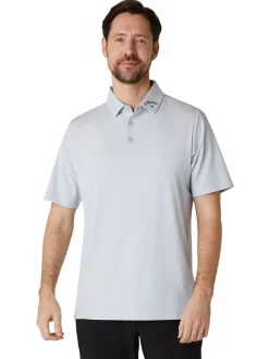 Callaway Shirts|Ventilated Classic Jacquard Golf Polo - Grey Dawn