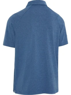 Callaway Shirts|Ventilated Classic Jacquard Golf Polo - Peacoat