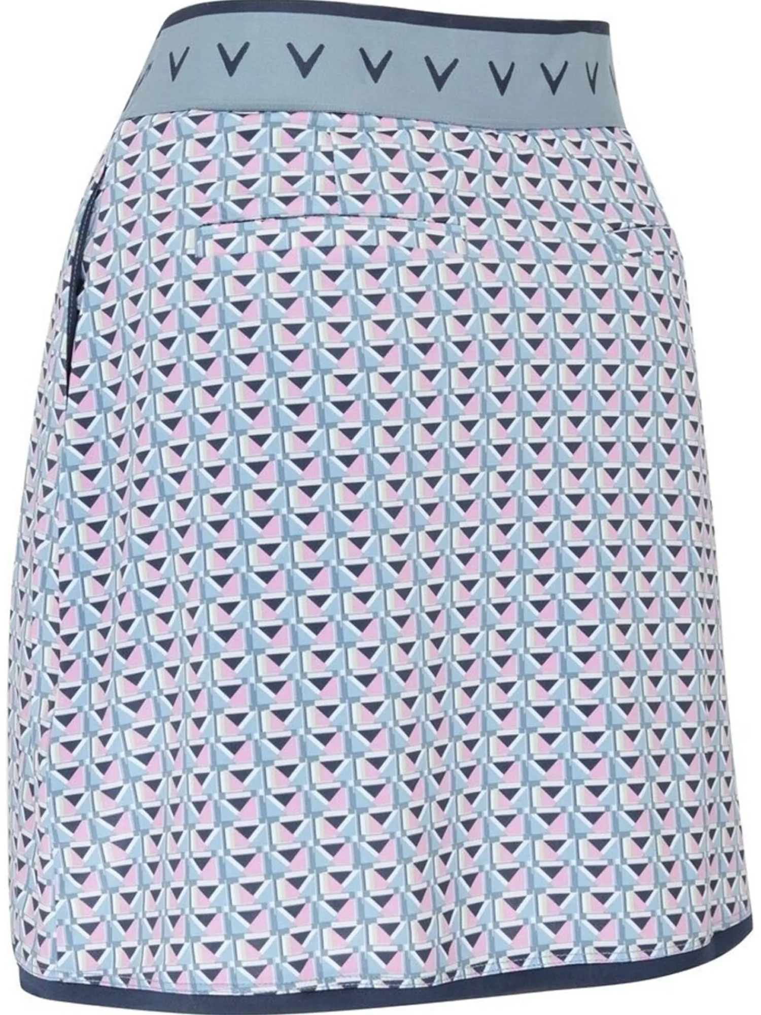Callaway Skorts & Dresses|Women's Chev Geo 17-Inch Wrap Skort - Flint Stone