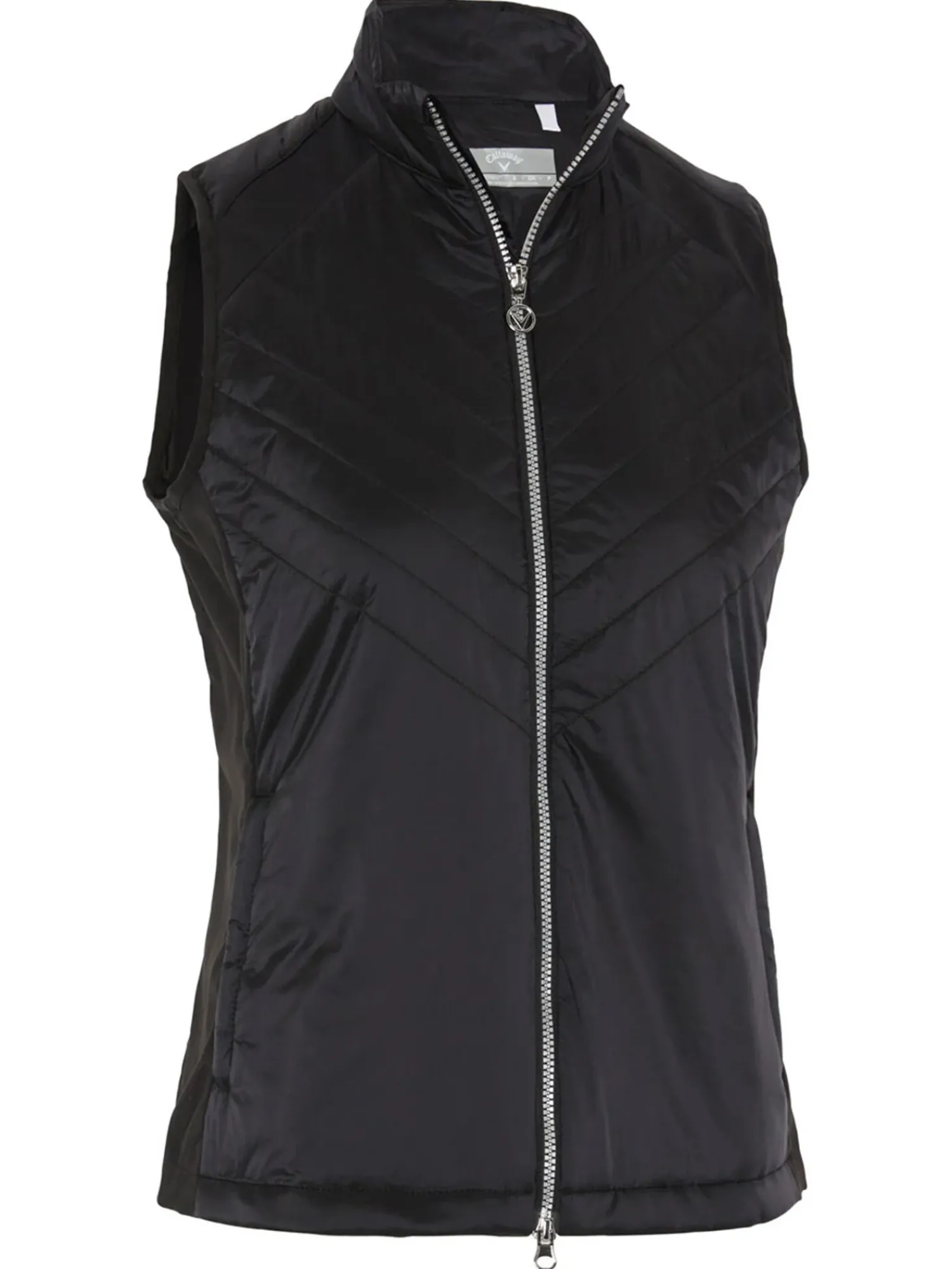Callaway Vests|Women's Chev Primaloft Vest - Caviar
