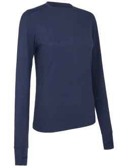Callaway Base Layers|Women's Crew Neck Base Layer - True Navy Heather