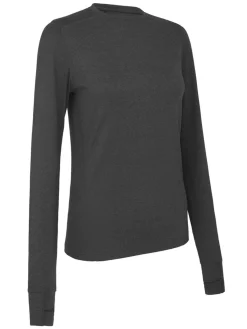 Callaway Base Layers|Women's Crew Neck Base Layer - Ebony Heather