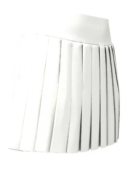 Callaway Skorts & Dresses|Women's Pleat High Waist 16-Inch Skort - Brilliant White
