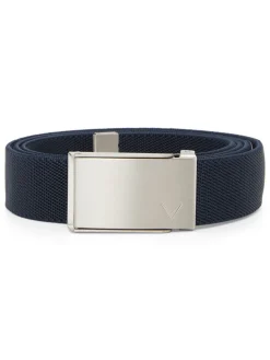 Callaway Belts|Women's Solid Webbed Belt