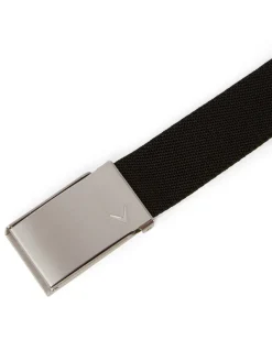 Callaway Belts|Women's Solid Webbed Belt