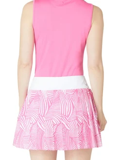 Callaway Skorts & Dresses|Women's Stencil High Waist 16-Inch Skort - Cheeky Pink