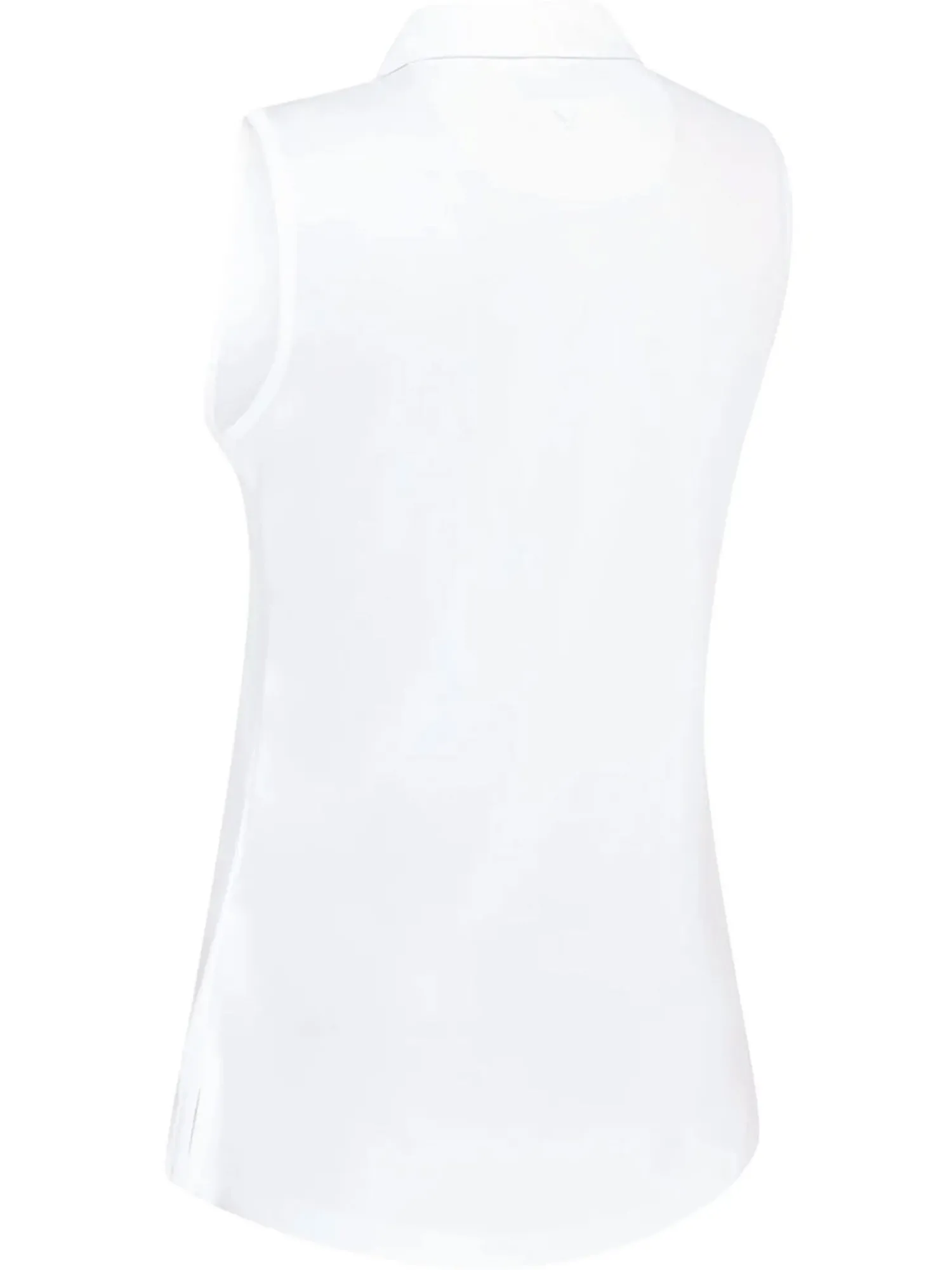 Callaway Shirts|Women's Tournament Sleeveless Polo - Bright White