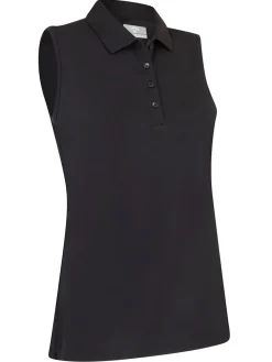 Callaway Shirts|Women's Tournament Sleeveless Polo - Caviar