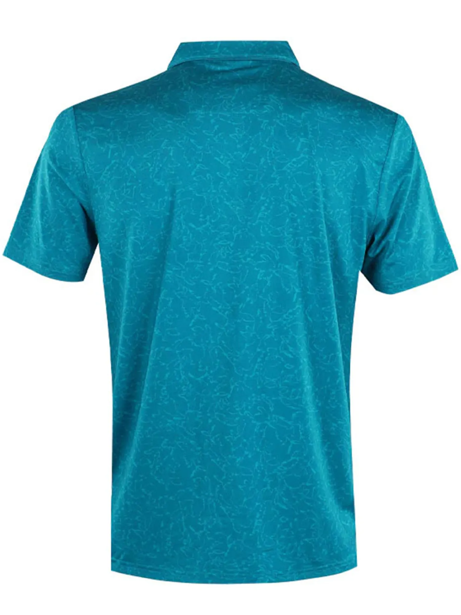 Calvin Klein Shirts|Abstract Watercolour Printed Polo Shirt - Sea Green