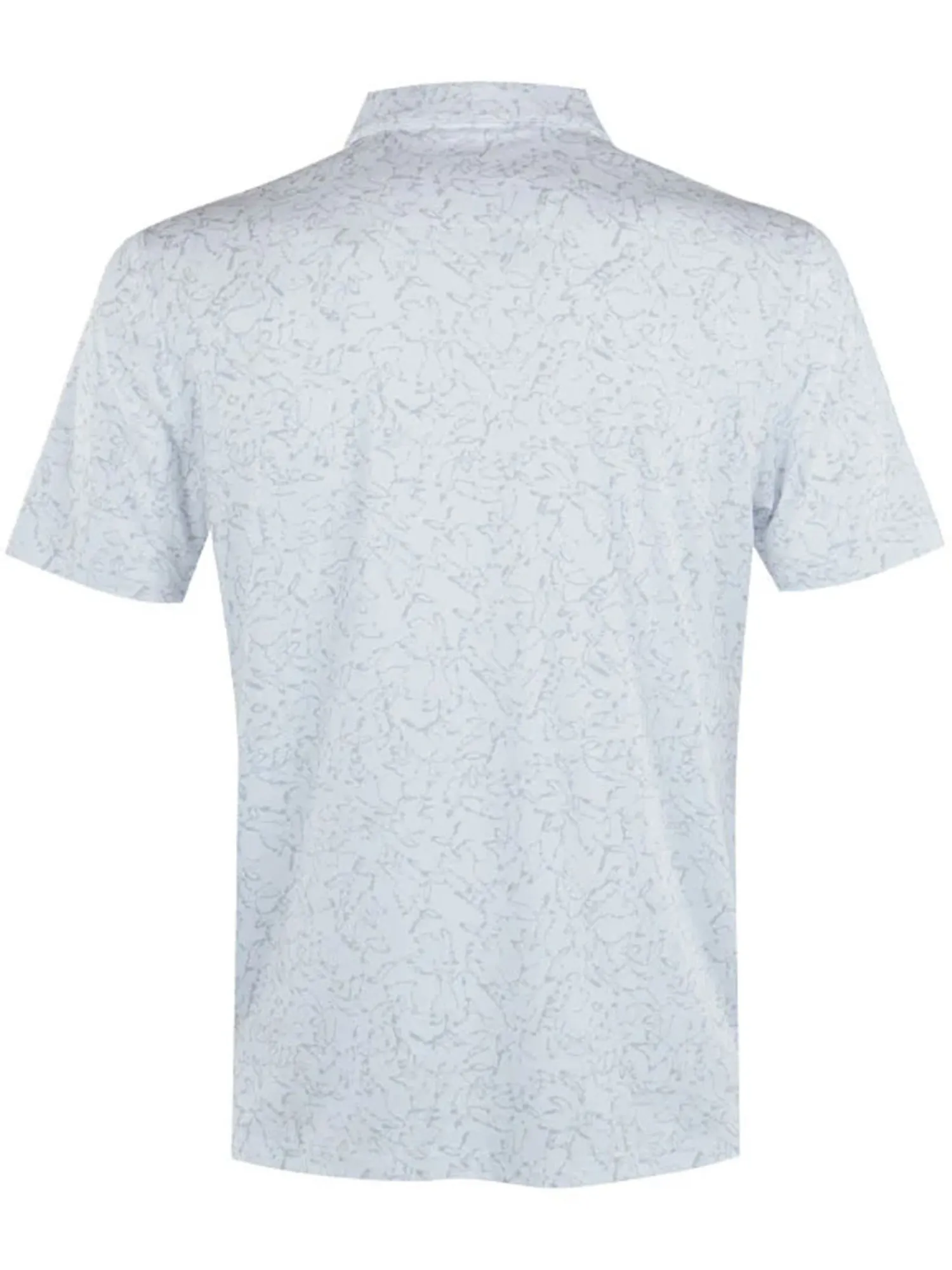 Calvin Klein Shirts|Abstract Watercolour Printed Polo Shirt - White