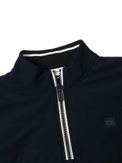 Calvin Klein Jumpers|Atlantic Hybrid Half Zip - Navy