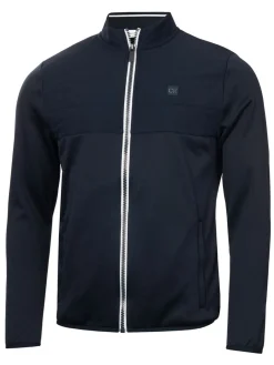 Calvin Klein Jumpers|Atlantic Hybrid Full Zip - Navy