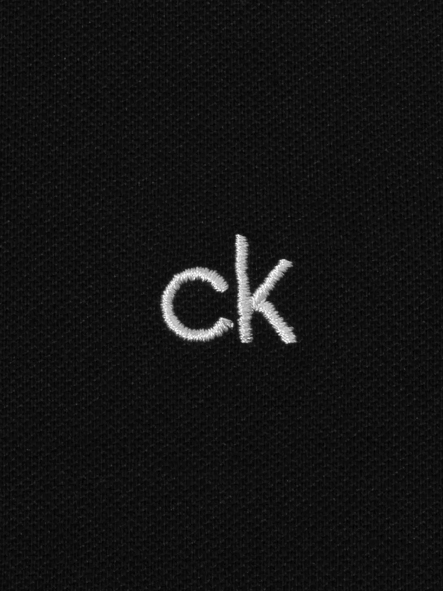 Calvin Klein Shirts|Bayard Long Sleeve Polo - Black