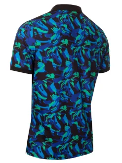 Calvin Klein Shirts|Brushstroke Print Polo - Brushstroke Print