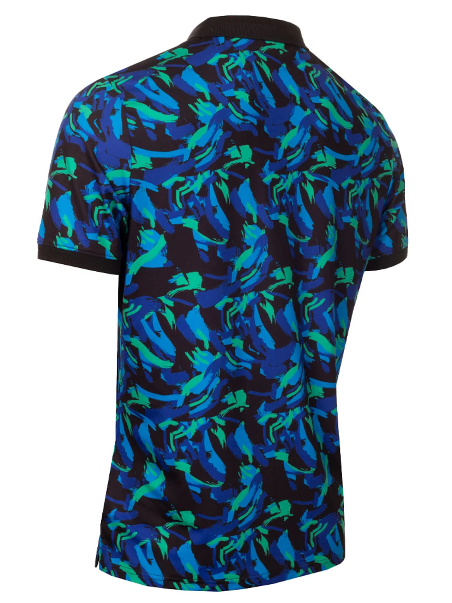 Calvin Klein Shirts|Brushstroke Print Polo - Brushstroke Print