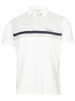 Calvin Klein Shirts|Clearview Polo Shirt - White
