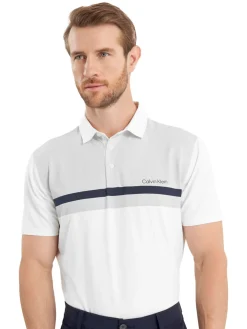 Calvin Klein Shirts|Clearview Polo Shirt - White