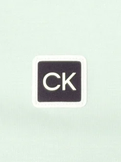 Calvin Klein Jumpers|Concord Half Zip Sweater - Light Jade