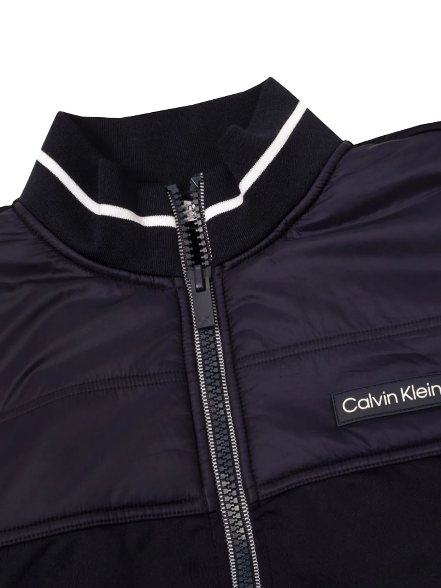 Calvin Klein Clearance Clothing|Concourse Hybrid Full-Zip Gilet - Navy