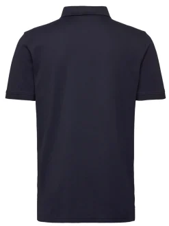 Calvin Klein Shirts|Cotton Blend Quad Polo - French Navy