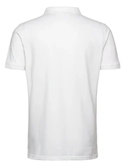 Calvin Klein Shirts|Cotton Blend Quad Polo - White