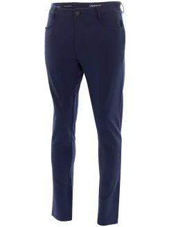 Calvin Klein Pants|Genius 4-Way Stretch Slim Fit Trouser - Dark Navy