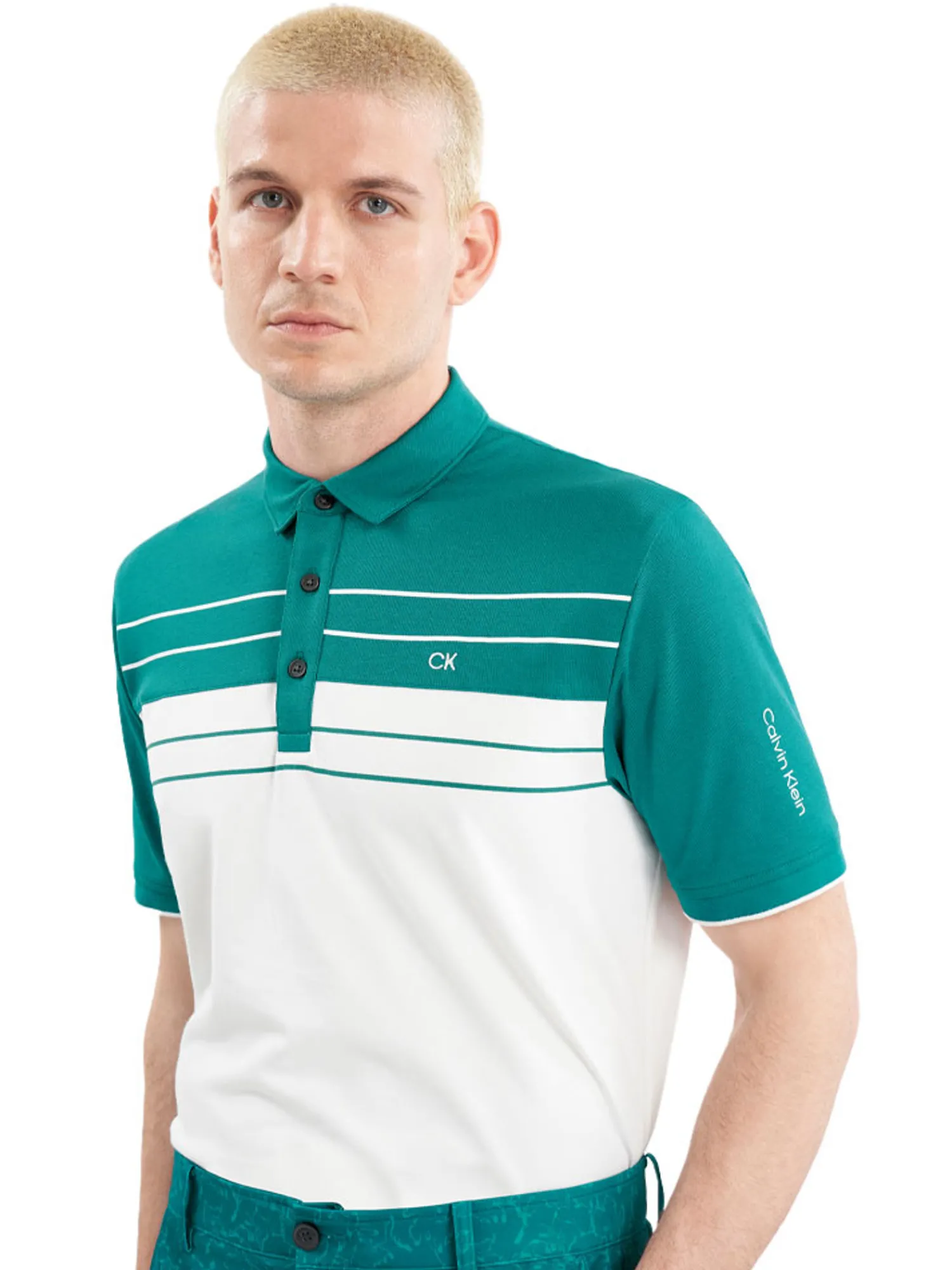 Calvin Klein Shirts|Pinebrook Polo Shirt - White