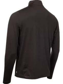 Calvin Klein Clearance Clothing|Pinehurst 1/4-Zip Layering - Midnight Black