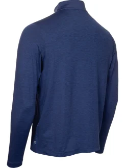 Calvin Klein Clearance Clothing|Pinehurst 1/4-Zip Layering - Dark French Navy