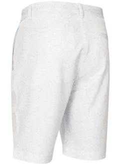 Calvin Klein Shorts|Printed Bullet Regular Fit Stretch Short - White