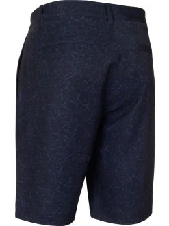 Calvin Klein Shorts|Printed Bullet Regular Fit Stretch Short - Navy