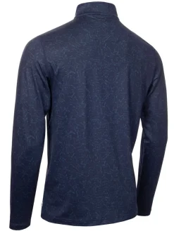 Calvin Klein Jumpers|Printed Newport 1/4-Zip - Navy