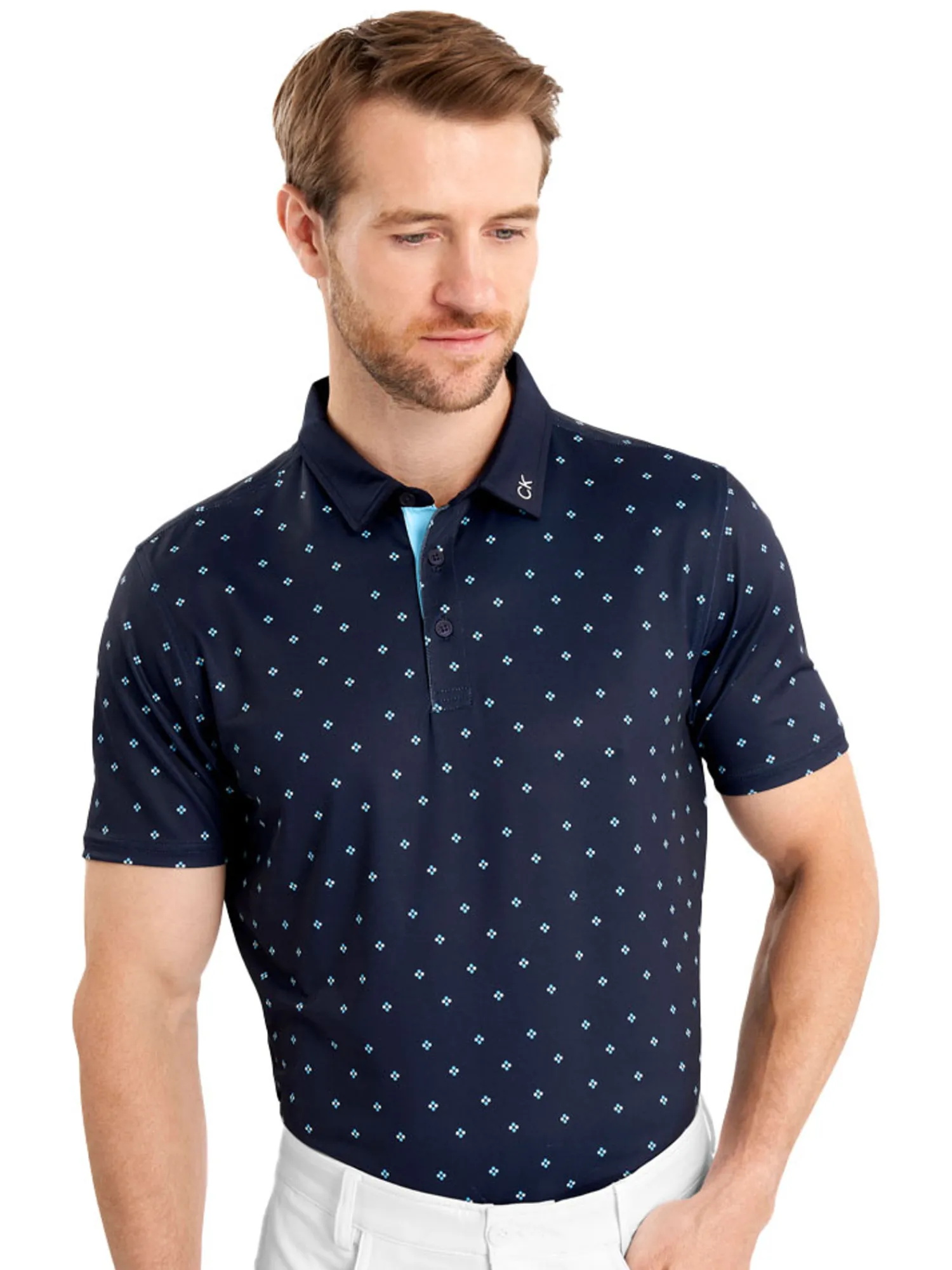 Calvin Klein Shirts|Riverton Polo Shirt - Navy