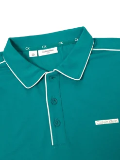 Calvin Klein Shirts|San Marcos Polo Shirt - Sea Green