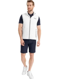 Calvin Klein Vests|Trinity Lightweight Gilet - White