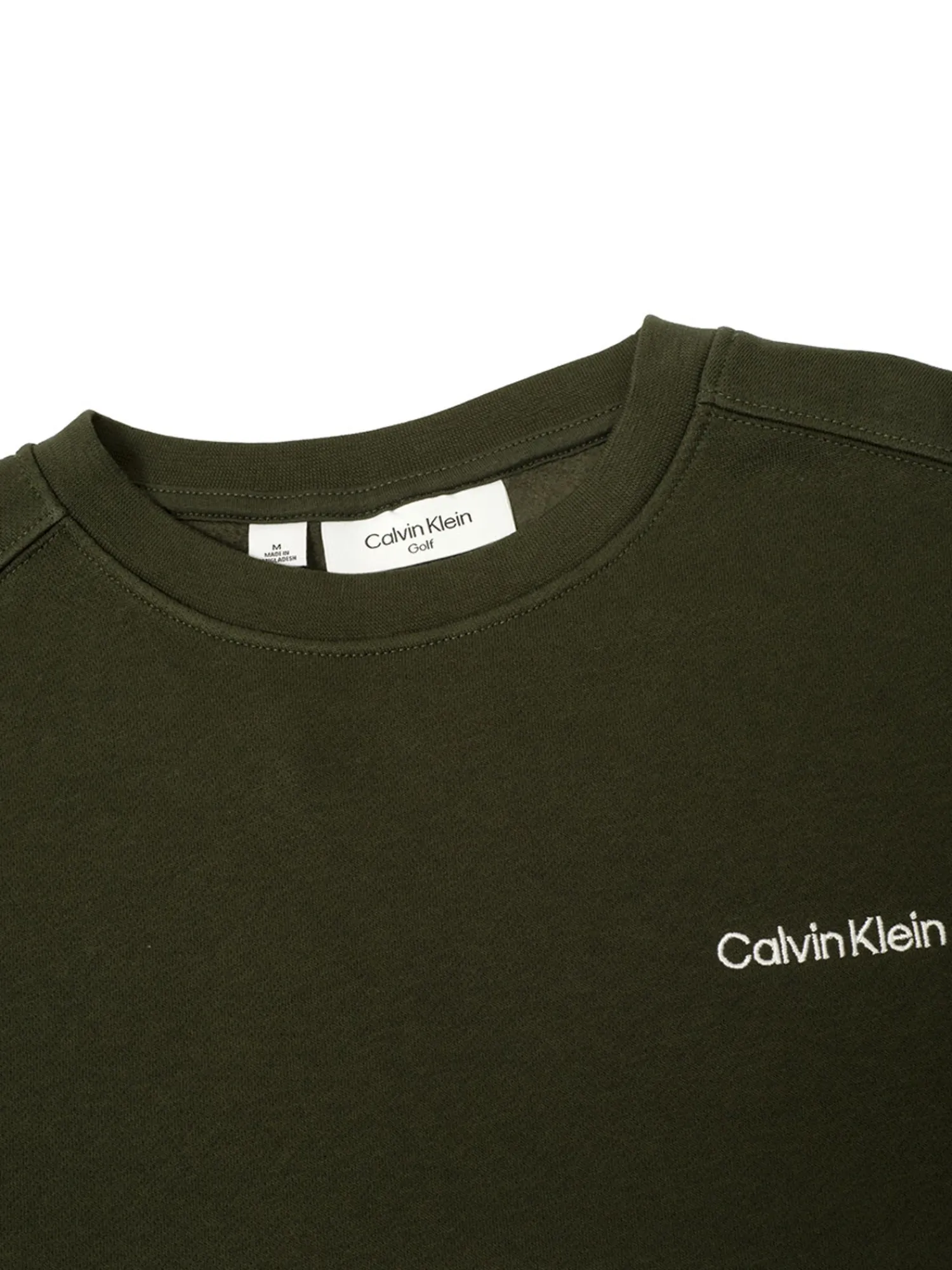 Calvin Klein Clearance Clothing|West Lake Crew Sweatshirt - Hunter Green
