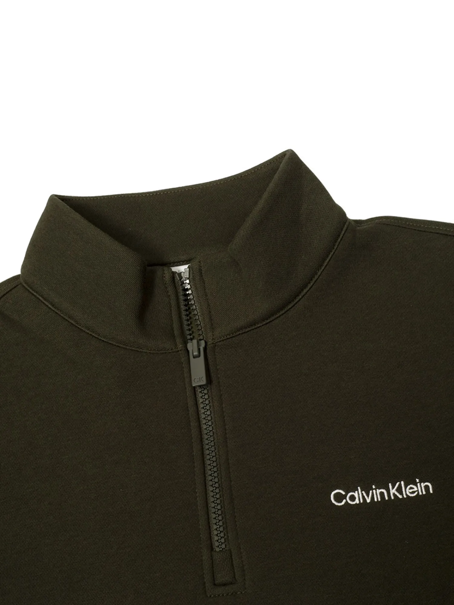 Calvin Klein Clearance Clothing|West Lake Half Zip Layering - Hunter Green