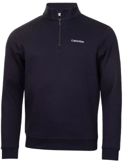 Calvin Klein Clearance Clothing|West Lake Half Zip Layering - Navy