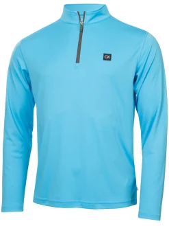Calvin Klein Jumpers|Westgate Half Zip - Aquarius