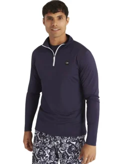 Calvin Klein Jumpers|Westgate Half Zip - Navy