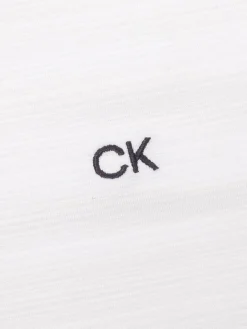 Calvin Klein Clearance Clothing|Whisper Polo Shirt - White