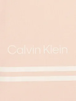 Calvin Klein Shirts|Womens Bellevue Sleeveless Polo Shirt - Shell Pink