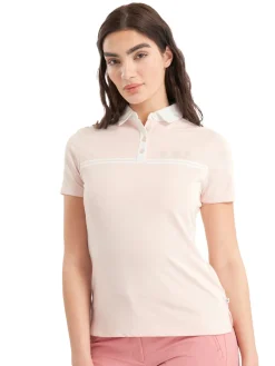 Calvin Klein Shirts|Womens Bellevue Polo Shirt - Shell Pink
