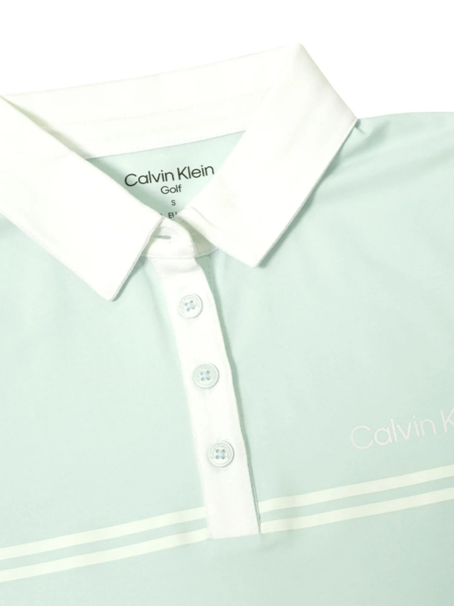 Calvin Klein Shirts|Womens Bellevue Polo Shirt - Light Jade